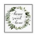 Picture of Home Wreath _GroupedProduct_Square_Canvas_Framed_