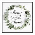 Picture of Home Wreath _GroupedProduct_Square_Canvas_Framed_