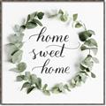 Picture of Home Wreath _GroupedProduct_Square_Canvas_Framed_