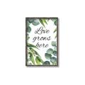 Picture of Love Grows Here II _GroupedProduct_Rectangle_Portrait_Canvas_Framed_