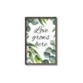 Picture of Love Grows Here II _GroupedProduct_Rectangle_Portrait_Canvas_Framed_