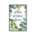 Picture of Love Grows Here II _GroupedProduct_Rectangle_Portrait_Canvas_Framed_