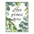 Picture of Love Grows Here II _GroupedProduct_Rectangle_Portrait_Canvas_Framed_