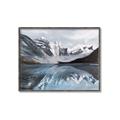 Picture of Snowy mountains _GroupedProduct_Rectangle_Landscape_Canvas_Framed_