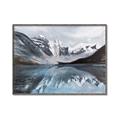 Picture of Snowy mountains _GroupedProduct_Rectangle_Landscape_Canvas_Framed_