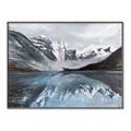 Picture of Snowy mountains _GroupedProduct_Rectangle_Landscape_Canvas_Framed_