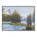 Picture of Greenway _GroupedProduct_Rectangle_Landscape_Canvas_Framed_