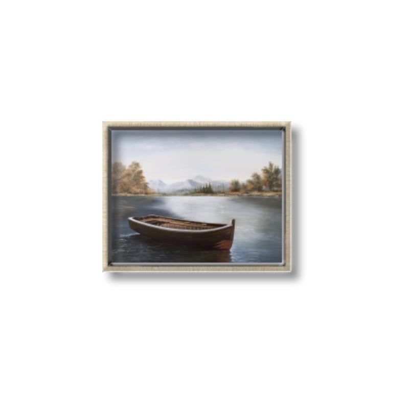 Picture of Rowing Along _GroupedProduct_Rectangle_Landscape_Canvas_Framed_