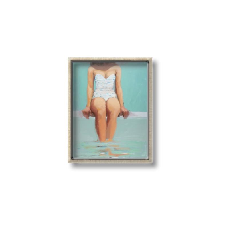 Picture of Pool Day _GroupedProduct_Rectangle_Portrait_Canvas_Framed_