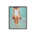 Picture of Pool Day _GroupedProduct_Rectangle_Portrait_Canvas_Framed_