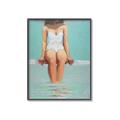 Picture of Pool Day _GroupedProduct_Rectangle_Portrait_Canvas_Framed_