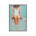 Picture of Pool Day _GroupedProduct_Rectangle_Portrait_Canvas_Framed_