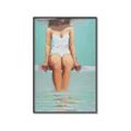 Picture of Pool Day _GroupedProduct_Rectangle_Portrait_Canvas_Framed_