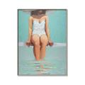 Picture of Pool Day _GroupedProduct_Rectangle_Portrait_Canvas_Framed_