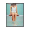Picture of Pool Day _GroupedProduct_Rectangle_Portrait_Canvas_Framed_