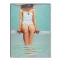 Picture of Pool Day _GroupedProduct_Rectangle_Portrait_Canvas_Framed_