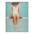 Picture of Pool Day _GroupedProduct_Rectangle_Portrait_Canvas_Framed_