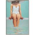Picture of Pool Day _GroupedProduct_Rectangle_Portrait_Canvas_Framed_