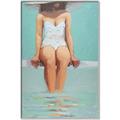 Picture of Pool Day _GroupedProduct_Rectangle_Portrait_Canvas_Framed_