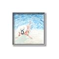 Picture of Wading at the Beach _GroupedProduct_Square_Canvas_Framed_