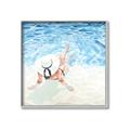 Picture of Wading at the Beach _GroupedProduct_Square_Canvas_Framed_