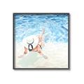 Picture of Wading at the Beach _GroupedProduct_Square_Canvas_Framed_