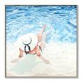 Picture of Wading at the Beach _GroupedProduct_Square_Canvas_Framed_