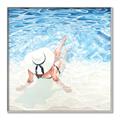 Picture of Wading at the Beach _GroupedProduct_Square_Canvas_Framed_