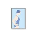 Picture of Swim Competition I  _GroupedProduct_Rectangle_Portrait_Canvas_Framed_