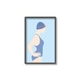 Picture of Swim Competition I  _GroupedProduct_Rectangle_Portrait_Canvas_Framed_