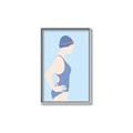 Picture of Swim Competition I  _GroupedProduct_Rectangle_Portrait_Canvas_Framed_