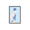Picture of Swim Competition I  _GroupedProduct_Rectangle_Portrait_Canvas_Framed_