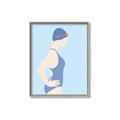 Picture of Swim Competition I  _GroupedProduct_Rectangle_Portrait_Canvas_Framed_