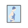 Picture of Swim Competition I  _GroupedProduct_Rectangle_Portrait_Canvas_Framed_