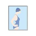 Picture of Swim Competition I  _GroupedProduct_Rectangle_Portrait_Canvas_Framed_