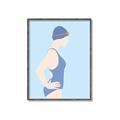 Picture of Swim Competition I  _GroupedProduct_Rectangle_Portrait_Canvas_Framed_
