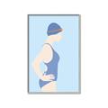 Picture of Swim Competition I  _GroupedProduct_Rectangle_Portrait_Canvas_Framed_