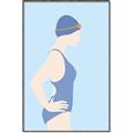 Picture of Swim Competition I  _GroupedProduct_Rectangle_Portrait_Canvas_Framed_