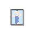 Picture of Swim Competition II  _GroupedProduct_Rectangle_Portrait_Canvas_Framed_