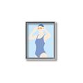 Picture of Swim Competition II  _GroupedProduct_Rectangle_Portrait_Canvas_Framed_