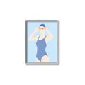 Picture of Swim Competition II  _GroupedProduct_Rectangle_Portrait_Canvas_Framed_
