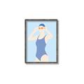 Picture of Swim Competition II  _GroupedProduct_Rectangle_Portrait_Canvas_Framed_