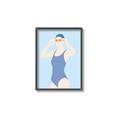 Picture of Swim Competition II  _GroupedProduct_Rectangle_Portrait_Canvas_Framed_