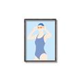 Picture of Swim Competition II  _GroupedProduct_Rectangle_Portrait_Canvas_Framed_