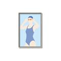 Picture of Swim Competition II  _GroupedProduct_Rectangle_Portrait_Canvas_Framed_