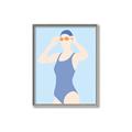 Picture of Swim Competition II  _GroupedProduct_Rectangle_Portrait_Canvas_Framed_