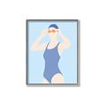 Picture of Swim Competition II  _GroupedProduct_Rectangle_Portrait_Canvas_Framed_