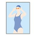 Picture of Swim Competition II  _GroupedProduct_Rectangle_Portrait_Canvas_Framed_