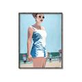 Picture of Beach Walk  _GroupedProduct_Rectangle_Portrait_Canvas_Framed_