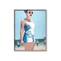 Picture of Beach Walk  _GroupedProduct_Rectangle_Portrait_Canvas_Framed_